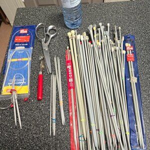 Knitting Needle Lot